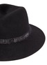 Detail View - Click To Enlarge - MAISON MICHEL - 'Henrietta' furfelt fedora hat