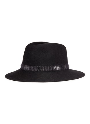 Figure View - Click To Enlarge - MAISON MICHEL - 'Henrietta' furfelt fedora hat