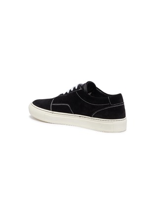 Detail View - Click To Enlarge - COMMON PROJECTS - 'Skate' contrast topstitching suede sneakers