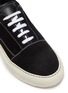Detail View - Click To Enlarge - COMMON PROJECTS - 'Skate' contrast topstitching suede sneakers