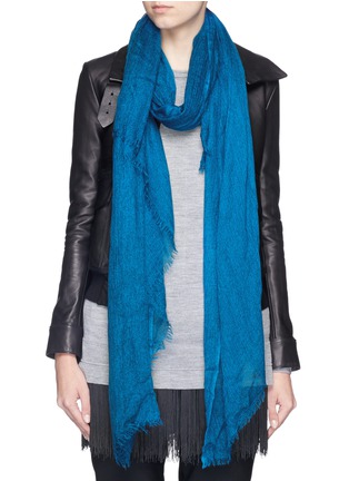 Figure View - Click To Enlarge - ISH - Modal-cashmere scarf