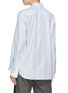 Back View - Click To Enlarge - STELLA MCCARTNEY - 'Sabrina' colourblock staggered sleeve panel oversized shirt