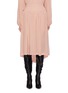 Main View - Click To Enlarge - STELLA MCCARTNEY - 'Andrea' pleated silk georgette high-low skirt