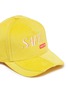 SMFK - 'Safe' slogan print corduroy baseball cap