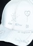 Detail View - Click To Enlarge - SMFK - Graphic sketch print reflective baseball cap
