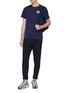 Figure View - Click To Enlarge - PARTICLE FEVER - Button cuff jogging pants