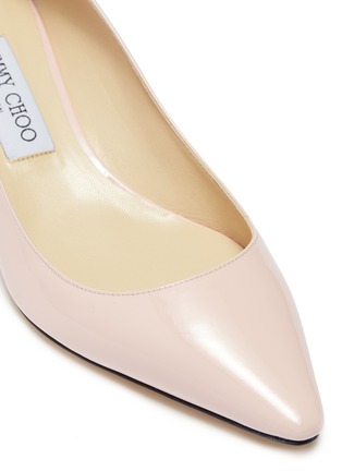 Detail View - Click To Enlarge - JIMMY CHOO - 'Romy 40' patent leather pumps