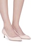 Figure View - Click To Enlarge - JIMMY CHOO - 'Romy 40' patent leather pumps