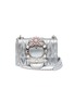 Main View - Click To Enlarge - MIU MIU - Jewelled foral buckle matelassé leather shoulder bag