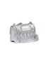 Figure View - Click To Enlarge - MIU MIU - Jewelled foral buckle matelassé leather shoulder bag