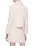 Back View - Click To Enlarge - MIU MIU - Glass crystal virgin wool jacket