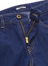  - MIU MIU - Macramé lace trim pocket jeans