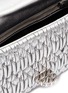 Detail View - Click To Enlarge - MIU MIU - Jewelled chain matelassé leather shoulder bag