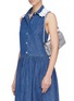 Front View - Click To Enlarge - MIU MIU - Jewelled chain matelassé leather shoulder bag