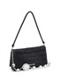 Detail View - Click To Enlarge - MIU MIU - Jewelled chain matelassé leather shoulder bag