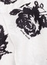 Detail View - Click To Enlarge - MIU MIU - Rose print pussybow silk dress