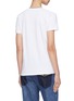 Back View - Click To Enlarge - MIU MIU - Swallow embellished patch pocket T-shirt
