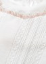  - MIU MIU - Lace collar cashmere-silk knit top