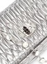  - MIU MIU - Jewelled chain matelassé leather crossbody clutch