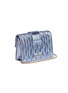 Detail View - Click To Enlarge - MIU MIU - Jewelled buckle mini matelassé leather shoulder bag