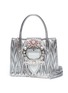 Main View - Click To Enlarge - MIU MIU - Jewelled floral buckle matelassé leather shoulder bag