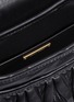 Detail View - Click To Enlarge - MIU MIU - Jewelled buckle matelassé leather crossbody bag
