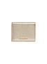 Main View - Click To Enlarge - MIU MIU - Madras leather bifold wallet