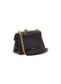Figure View - Click To Enlarge - MIU MIU - Jewelled buckle matelassé leather chain crossbody bag