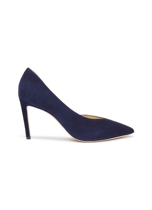 Main View - Click To Enlarge - JIMMY CHOO - 'Sophia 85' suede d'Orsay pumps
