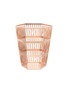 Main View - Click To Enlarge - GHIDINI 1961 - Tip Top small paper basket – Rose Gold