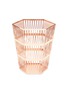 Main View - Click To Enlarge - GHIDINI 1961 - Tip Top large paper basket – Rose Gold