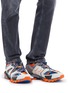 Figure View - Click To Enlarge - BALENCIAGA - 'Track' caged patchwork sneakers