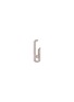 Main View - Click To Enlarge - MESSIKA - x Gigi Hadid 'Move Addiction Pavé' diamond 18k white gold single earring