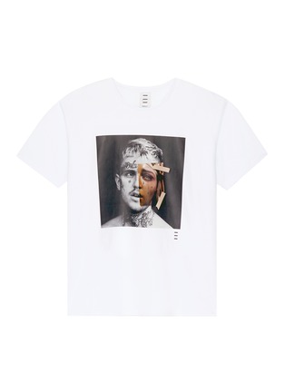 Main View - Click To Enlarge - REILLY - 'Lil Peep' collage graphic print unisex T-shirt