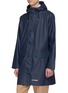 Detail View - Click To Enlarge - STUTTERHEIM - 'Ekeby LW' hooded raglan unisex raincoat