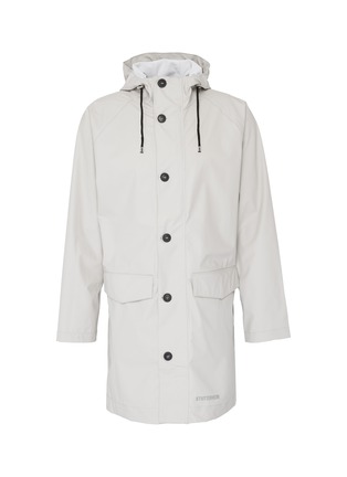 Main View - Click To Enlarge - STUTTERHEIM - 'Ekeby LW' hooded raglan unisex raincoat