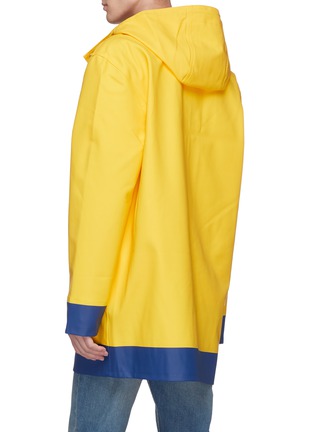  - STUTTERHEIM - 'Stockholm Frame' contrast hem unisex hooded raincoat