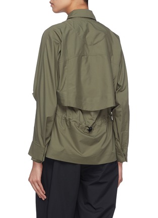 Back View - Click To Enlarge - PHVLO - Two-in-one drawcord jacket