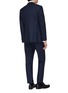 Back View - Click To Enlarge - LANVIN - 'Attitude' check plaid wool suit