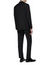 Back View - Click To Enlarge - LANVIN - Wool-mohair tuxedo suit