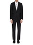 Main View - Click To Enlarge - LANVIN - Wool-mohair tuxedo suit