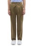 Main View - Click To Enlarge - LANVIN - Side adjuster pleated front twill pants