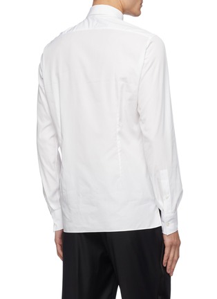 Back View - Click To Enlarge - LANVIN - Slim fit tuxedo shirt