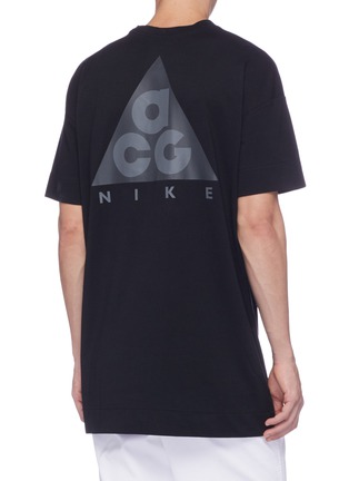 Back View - Click To Enlarge - NIKELAB - 'ACG' logo print T-shirt