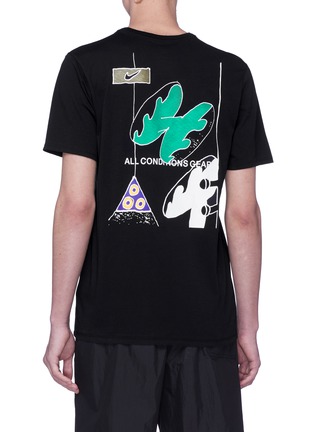 Back View - Click To Enlarge - NIKELAB - 'ACG' graphic print T-shirt