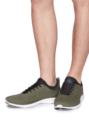Figure View - Click To Enlarge - ATHLETIC PROPULSION LABS - 'Techloom Phantom' knit sneakers