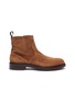Main View - Click To Enlarge - ANTONIO MAURIZI - Panelled suede boots