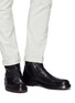Figure View - Click To Enlarge - ANTONIO MAURIZI - 'Todi' leather ankle boots