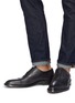 Figure View - Click To Enlarge - ANTONIO MAURIZI - Camel leather brogue Oxfords
