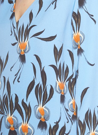輝い | NOTEN VAN DRIES 'Couscous' Women | top print leaf graphic アート・デザイン・音楽